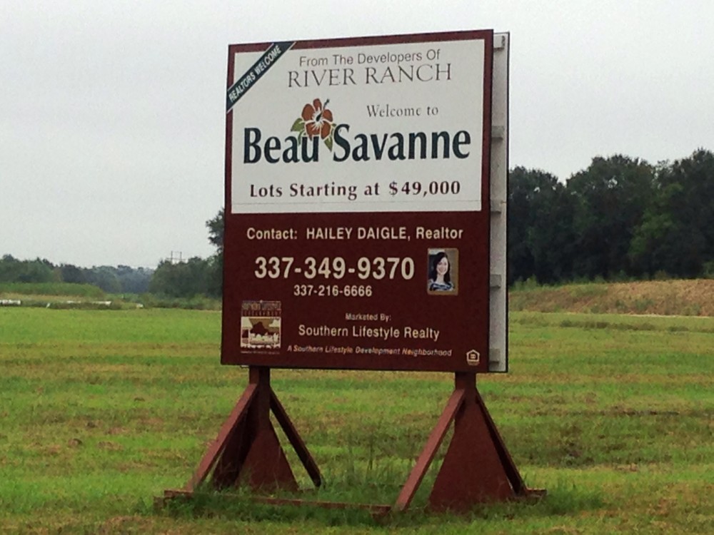 New Subdivisions on West Broussard Rd Developing Lafayette