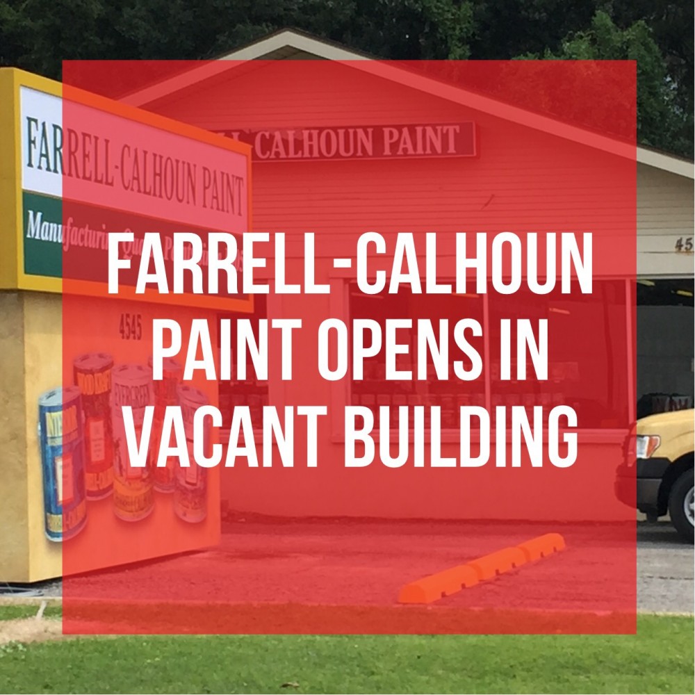 Farrell-Calhoun Paint Opens in old American Wholesale Matress