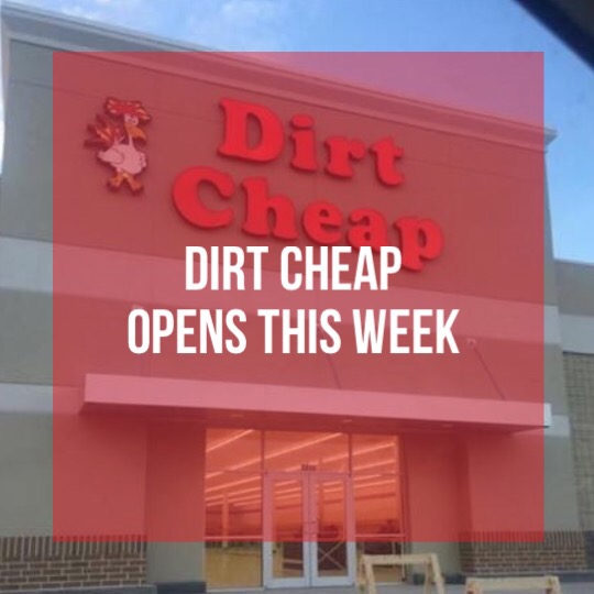 Dirt Cheap Opens This Week Developing Lafayette