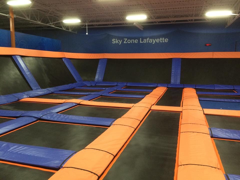 Sky Zone Opens Today Developing Lafayette