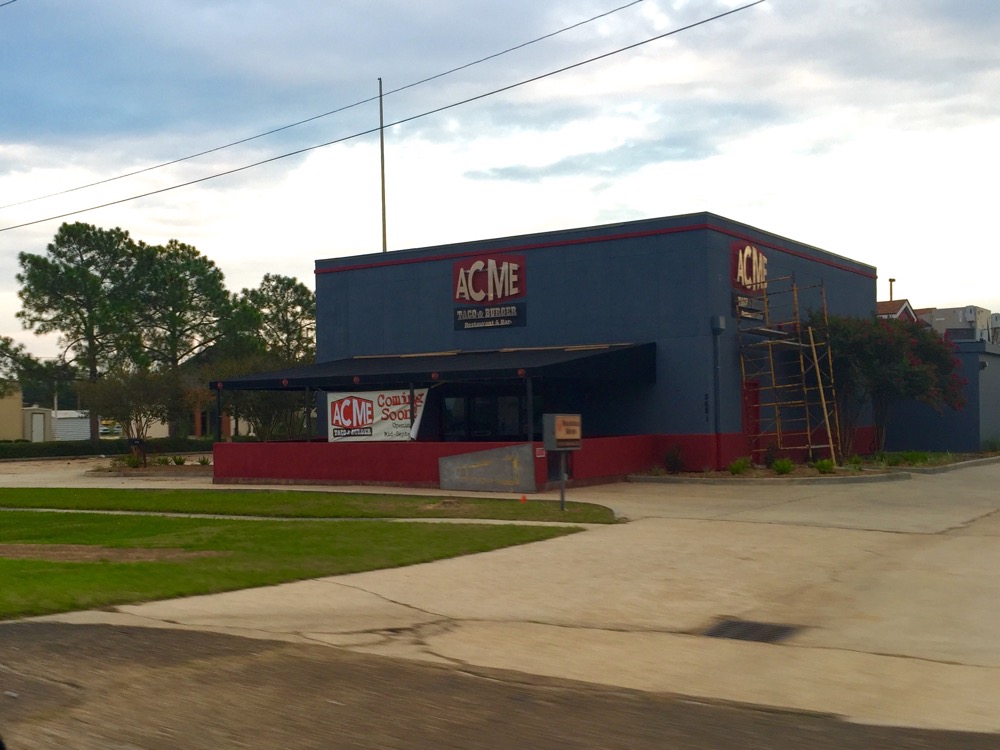 Acme Taco & Burger Soon to Open Developing Lafayette