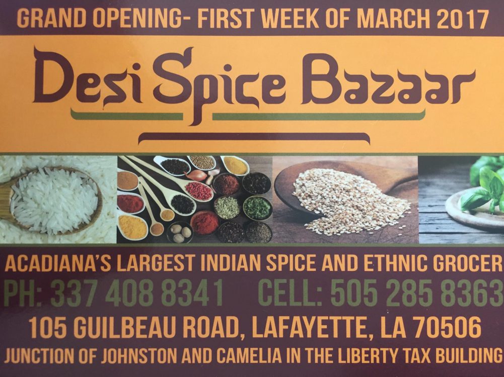 Acadianas Largest Indian And Ethnic Grocer Now Open Developing Lafayette