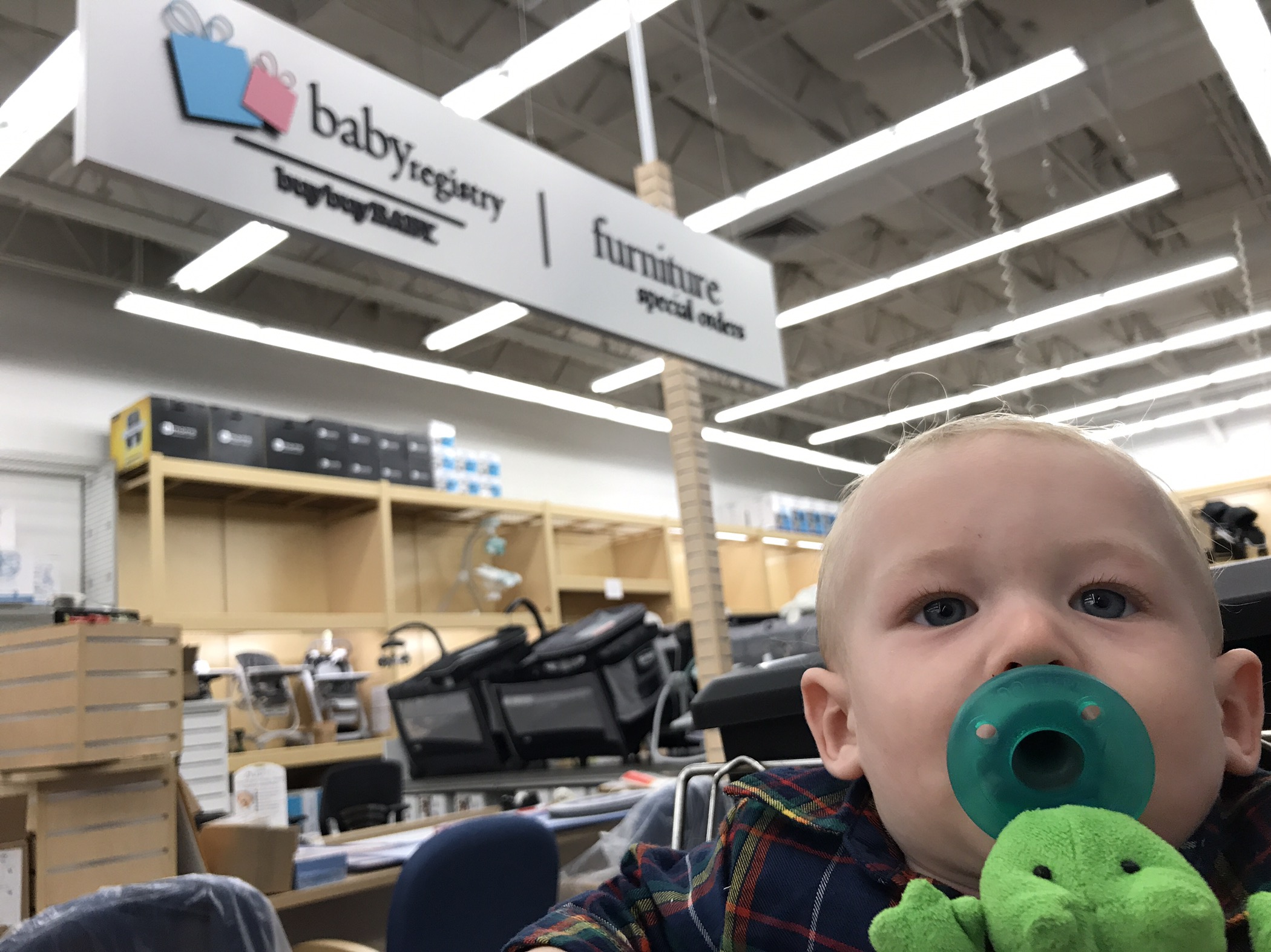 Inside of Buy Buy Baby, and Harmon of Lafayette Store ...