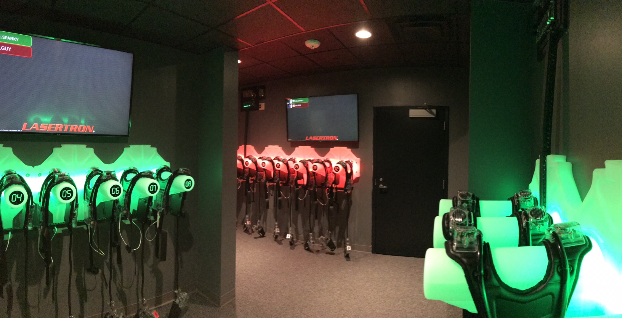 Peek Inside of The New Laser Tag Arena at Acadiana Lanes Developing