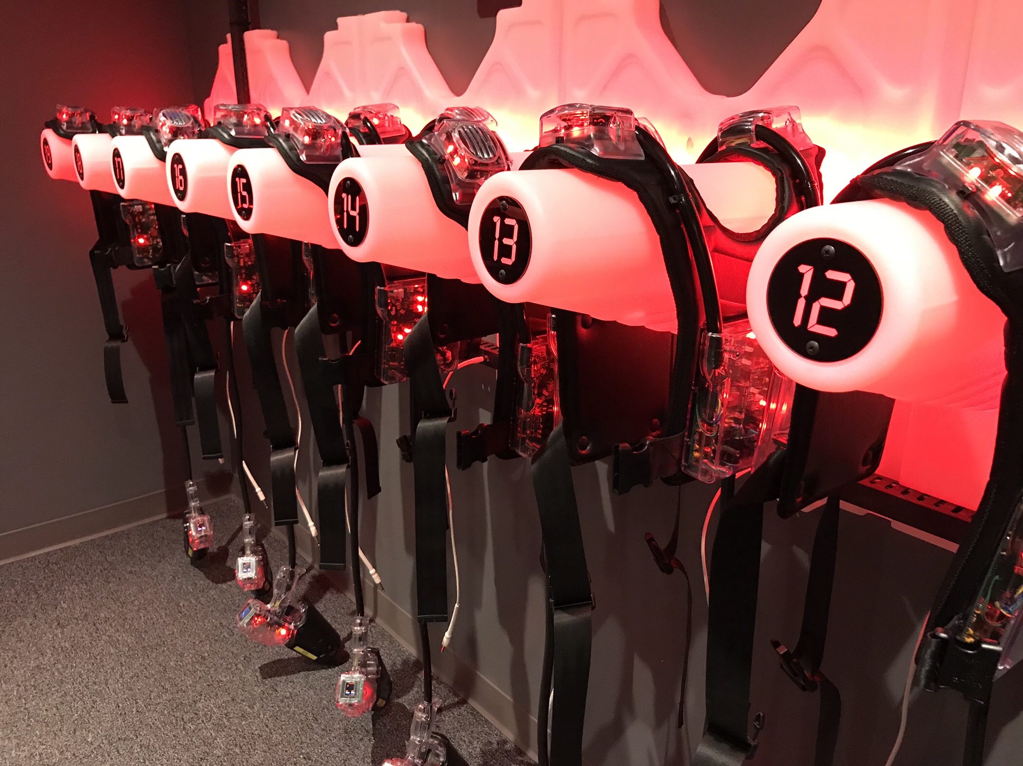 Peek Inside of The New Laser Tag Arena at Acadiana Lanes Developing