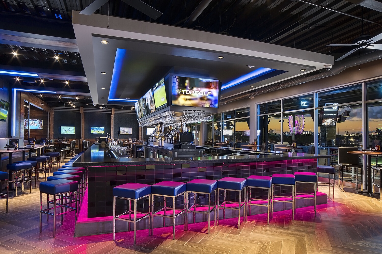 Restaurant, Topgolf-style hitting bays reopen, Arts & Entertainment