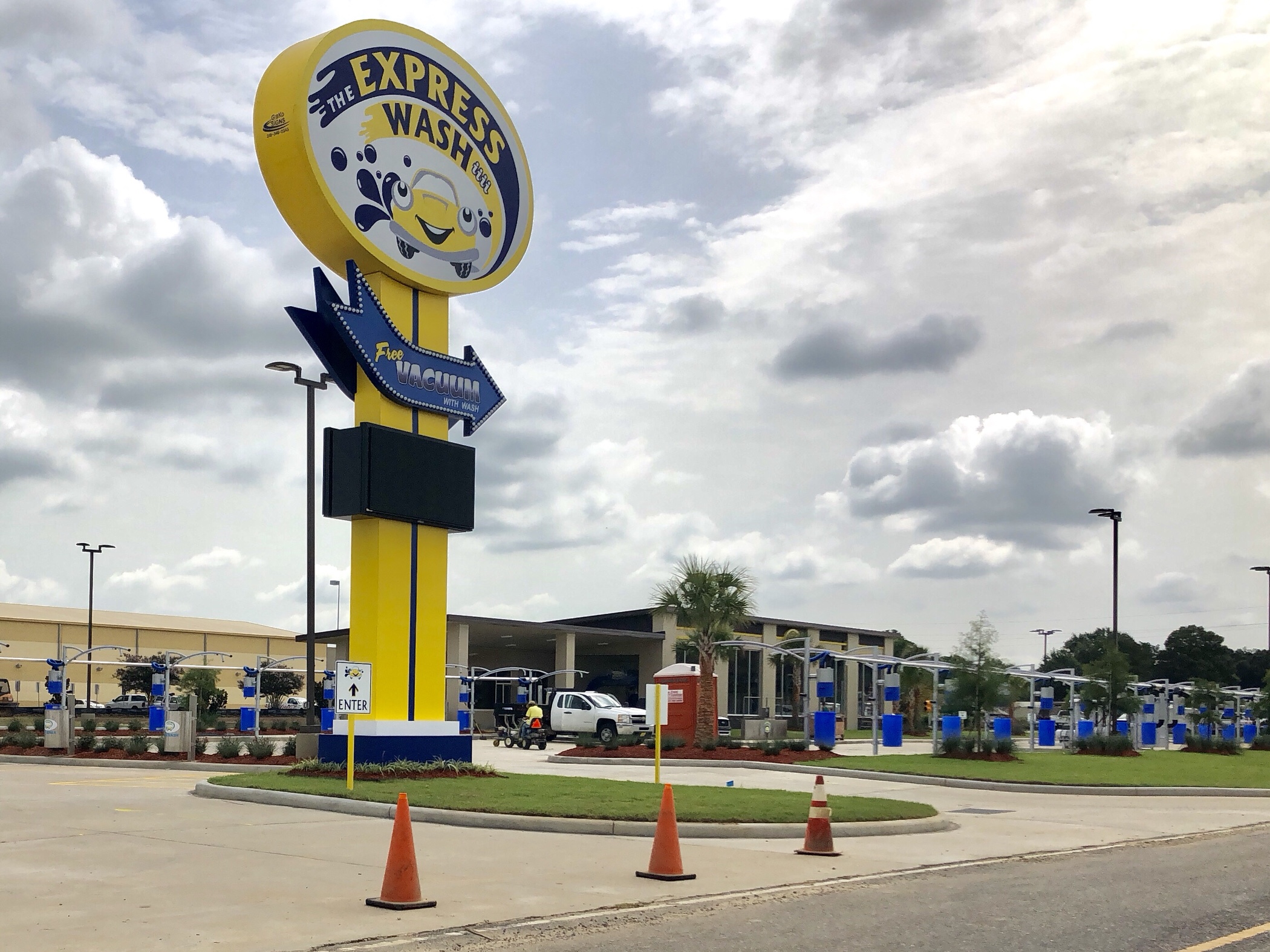 The Express Wash Near Complete In Carencro Developing Lafayette