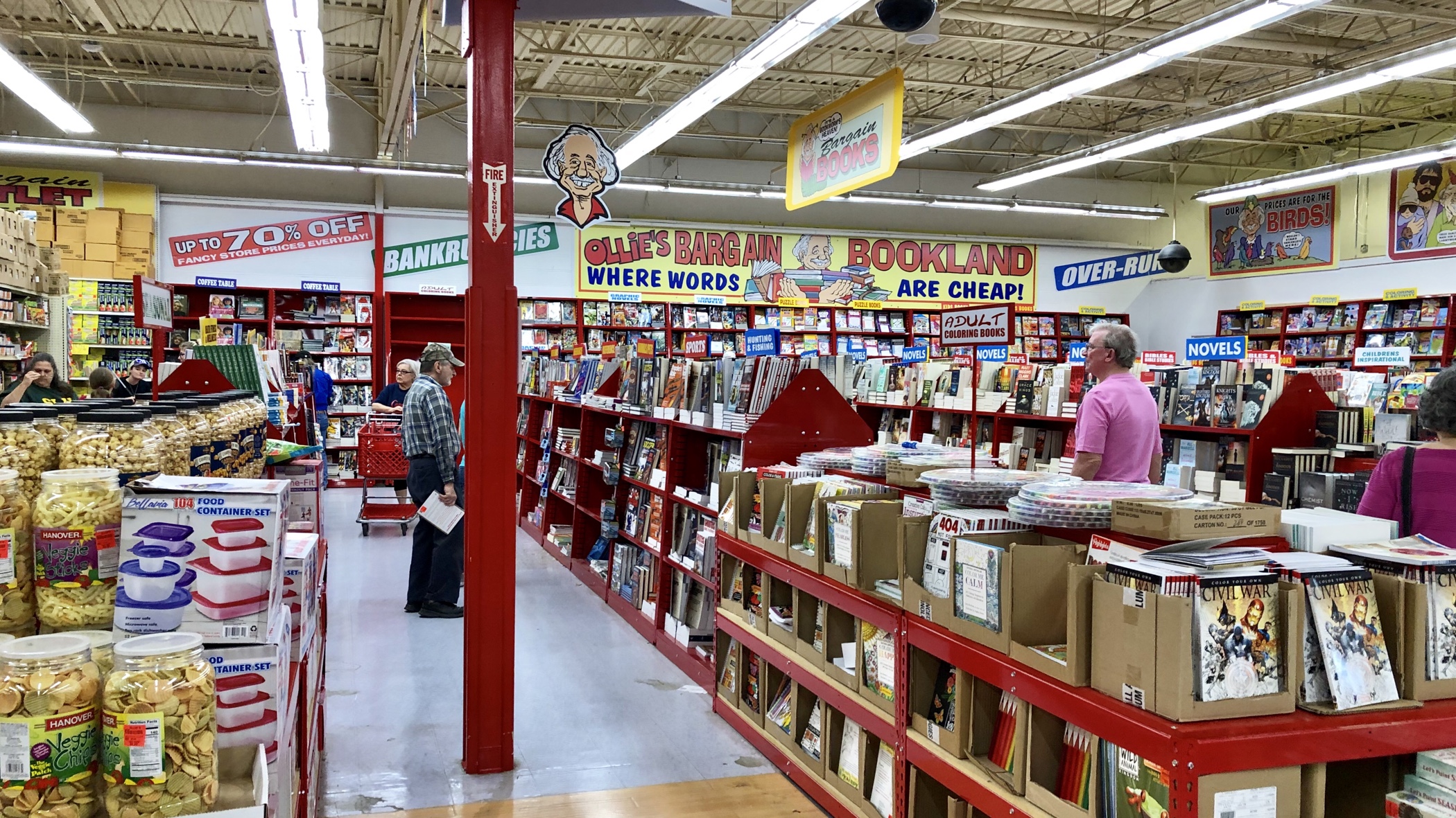 See Inside Of The Now Open Ollie’s Bargain Outlet, Formerly Toys R Us