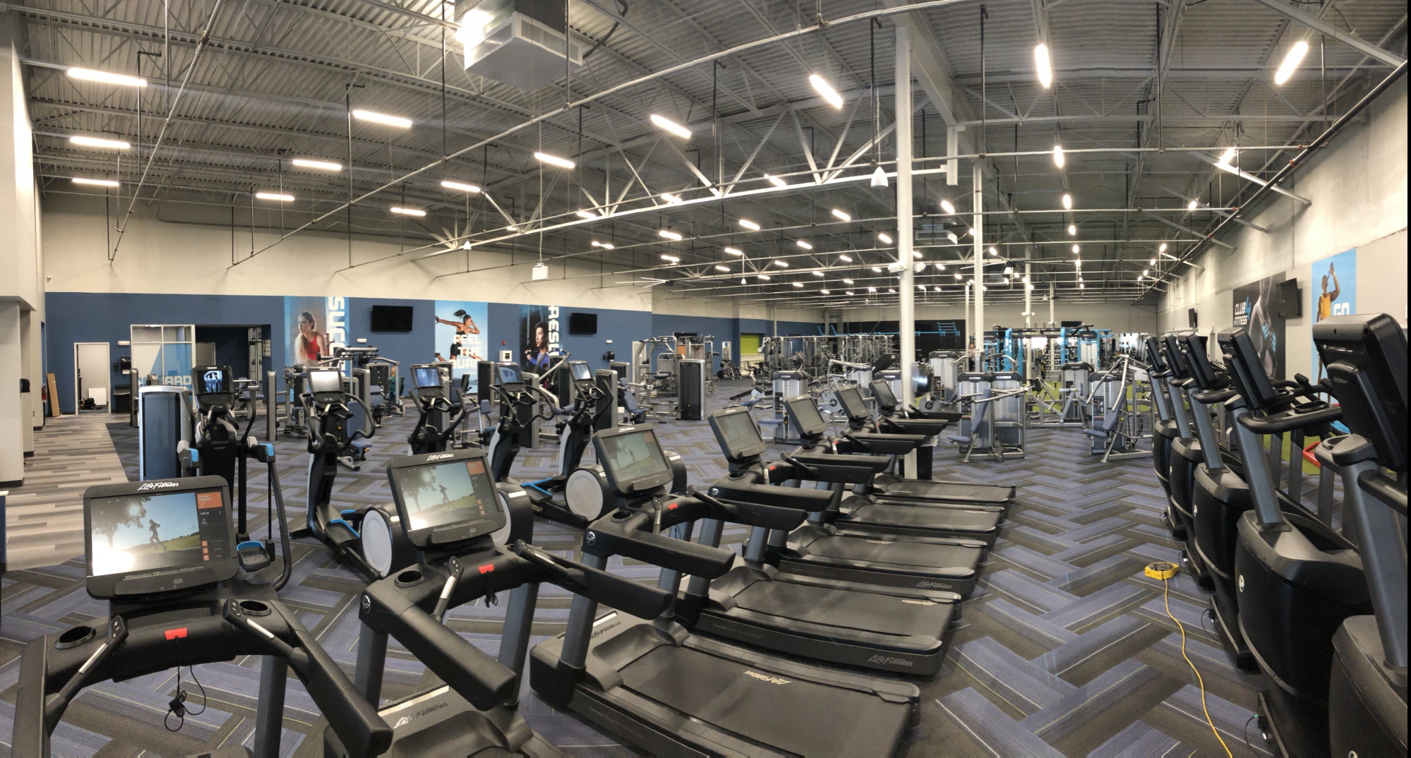 Inside Of The All New Club4fitness In South Lafayette Developing Lafayette