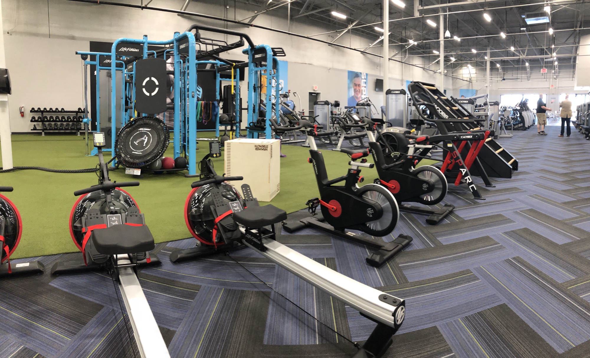 Inside Of The Allnew Club4Fitness In South Lafayette Developing