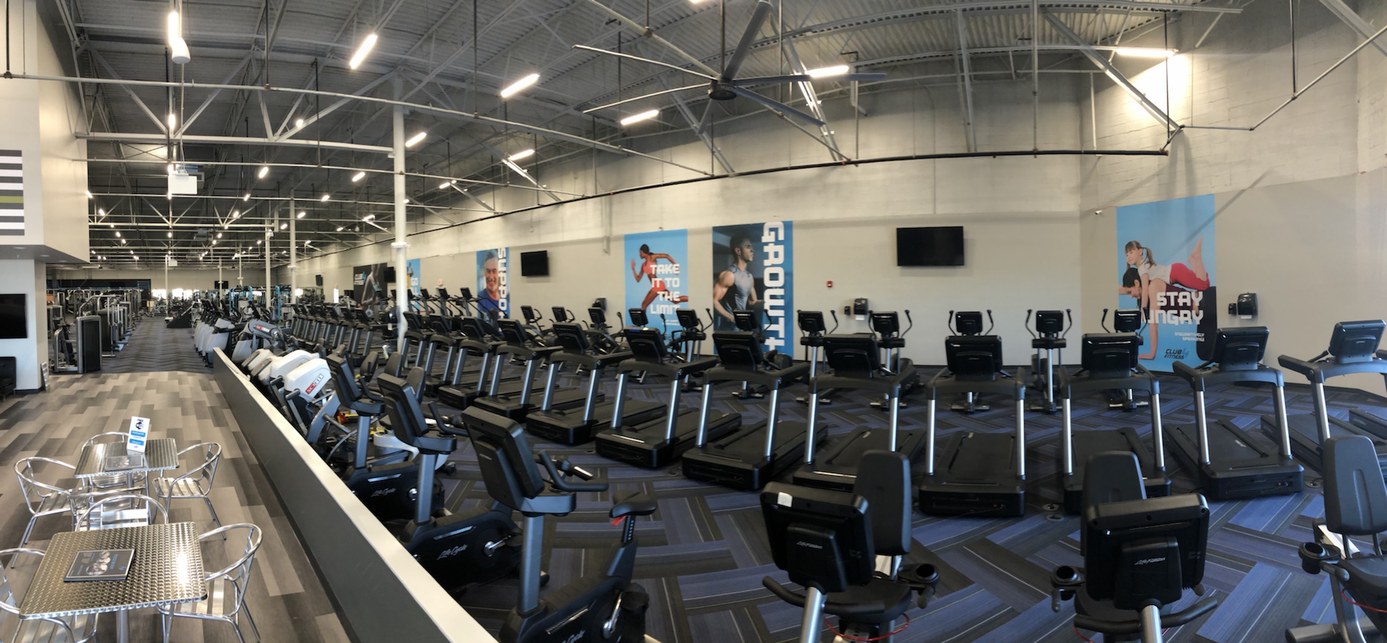 Inside Of The All New Club4fitness In South Lafayette Developing Lafayette