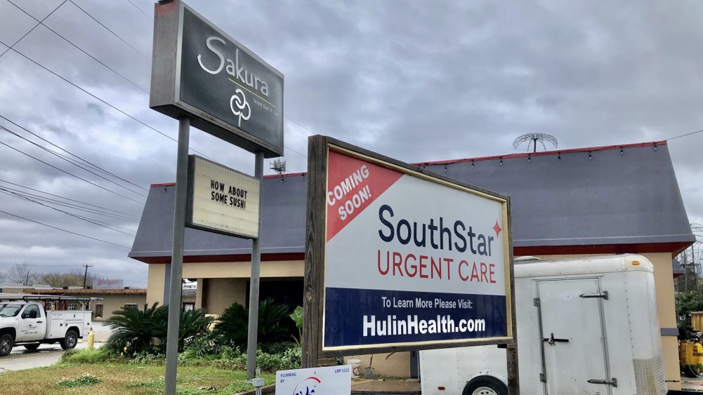 Former Sakura Sushi Bar &amp; Grill To SouthStar Urgent