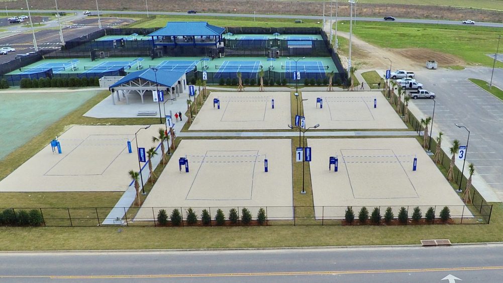 Youngsville s Beach Volleyball Complex Completed Opening Saturday