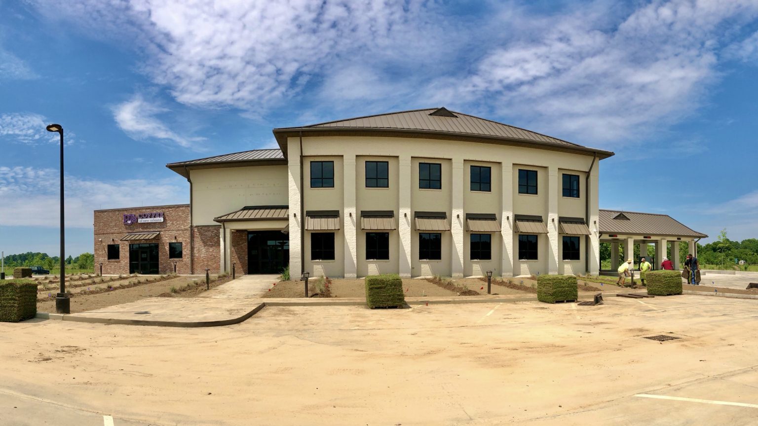 Update On PJ’s Coffee, First National Bank of Jeanerette On Camellia