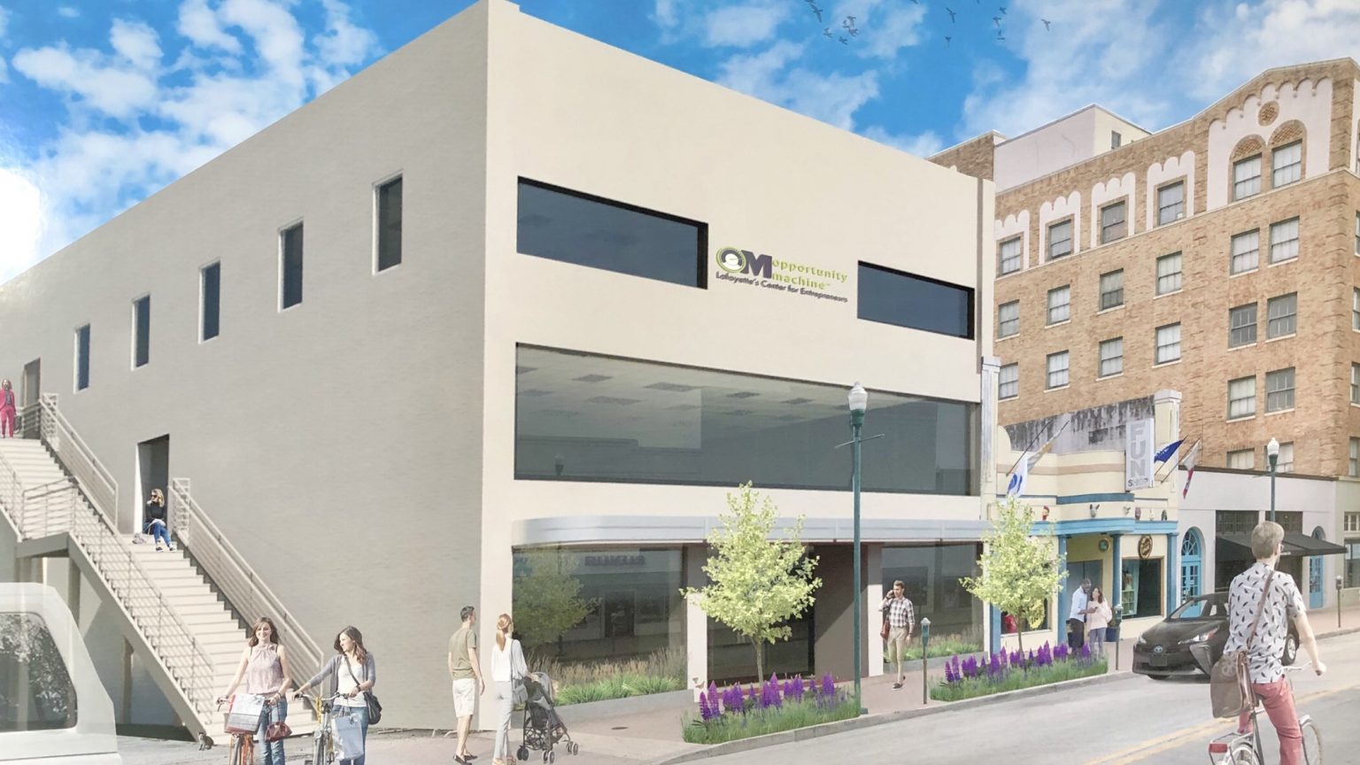 Demolition & Renovations Underway For New Downtown Lafayette