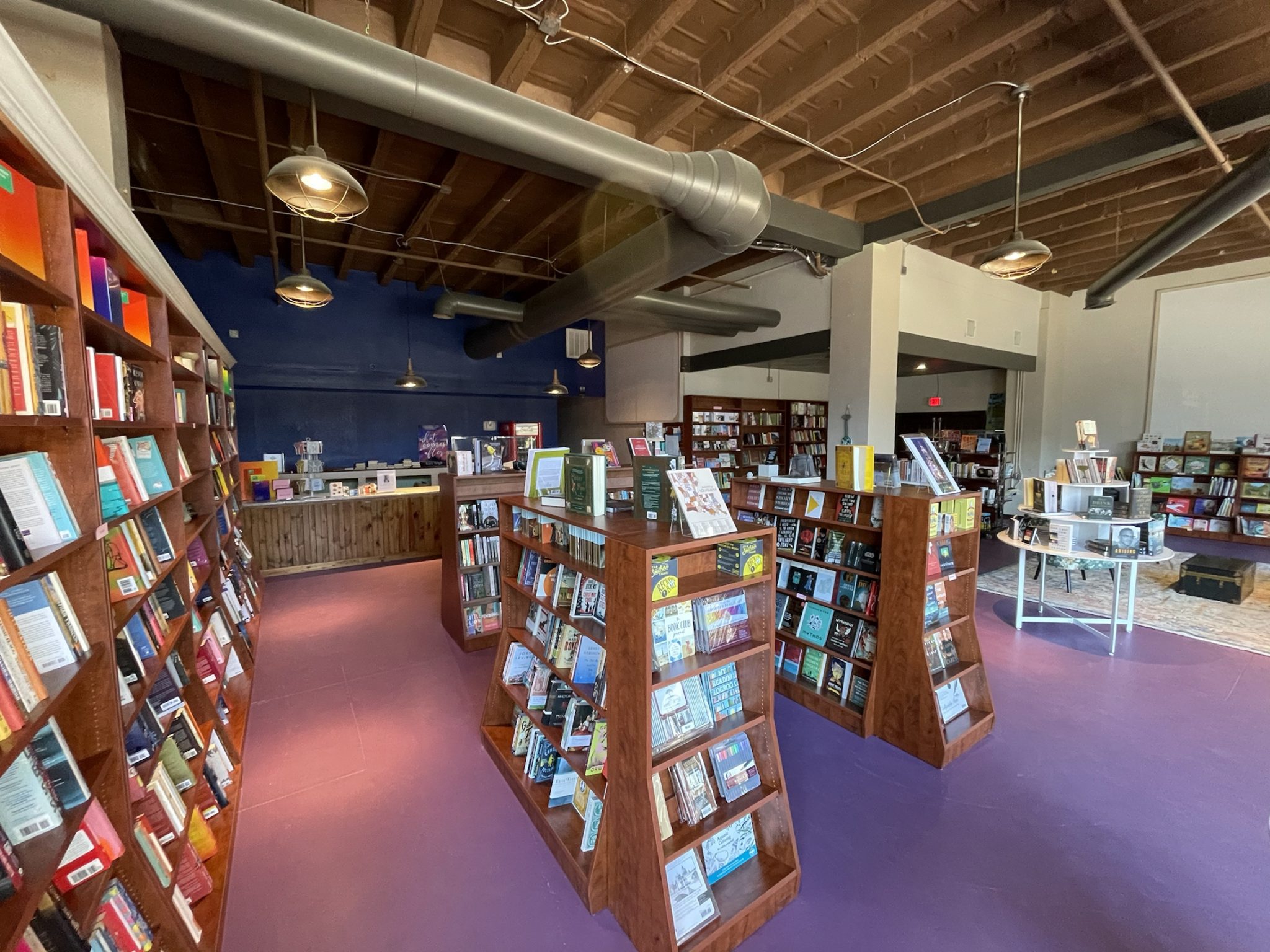 Inside of Beausoleil Books, Downtown Lafayette’s Newest Bookstore