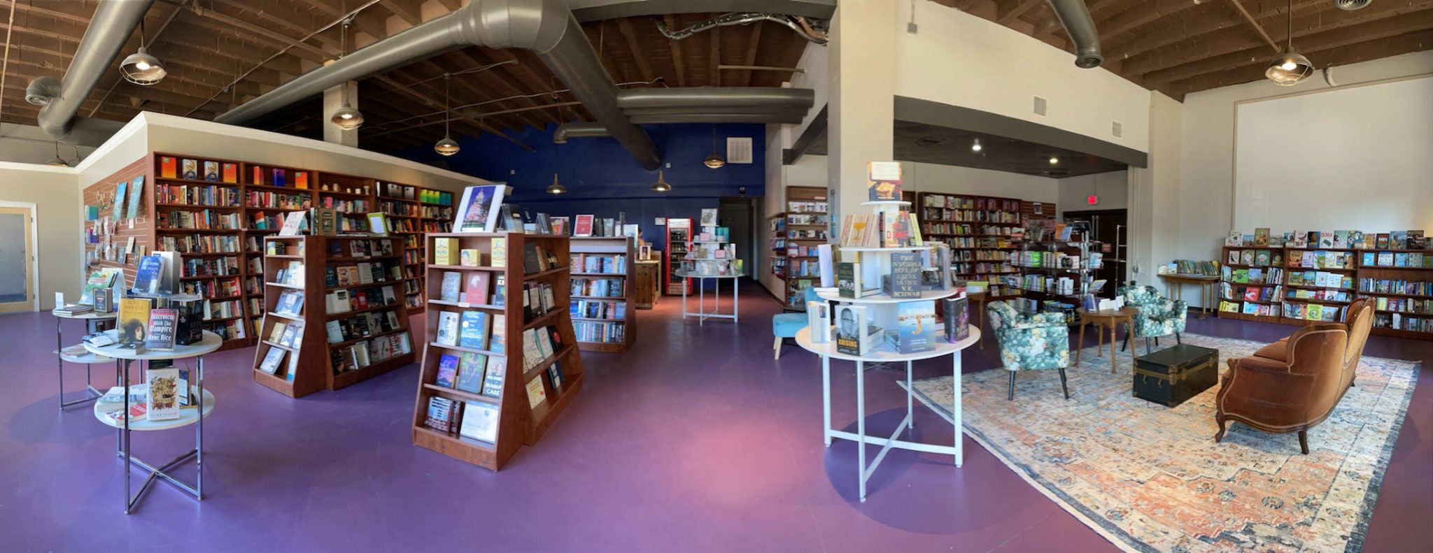 Inside of Beausoleil Books, Downtown Lafayette’s Newest Bookstore