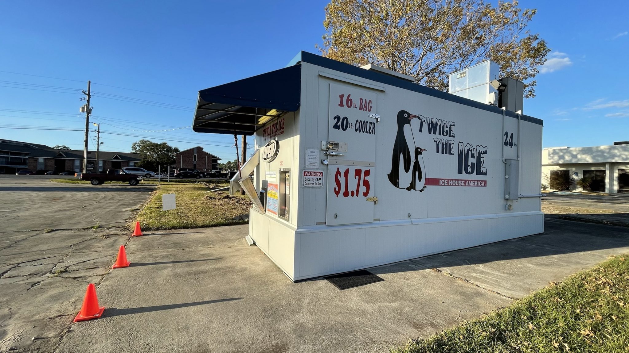 Twice The Ice, Bulk Ice Vending, Relocating To The Front Of Johnston