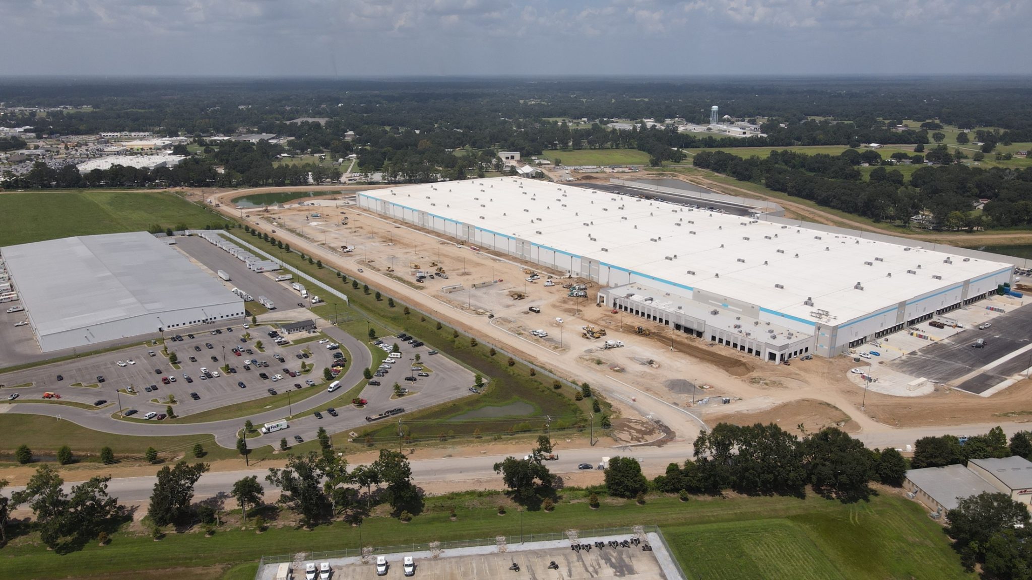 Amazon Fulfillment Center Progress In Carencro Developing Lafayette