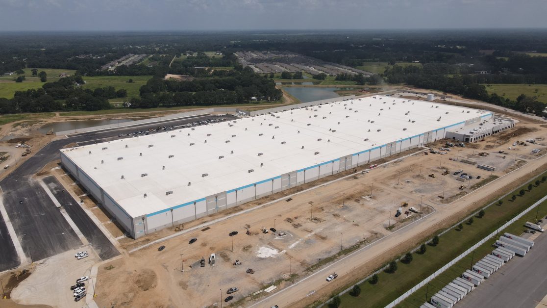 Amazon Fulfillment Center Progress In Carencro Developing Lafayette