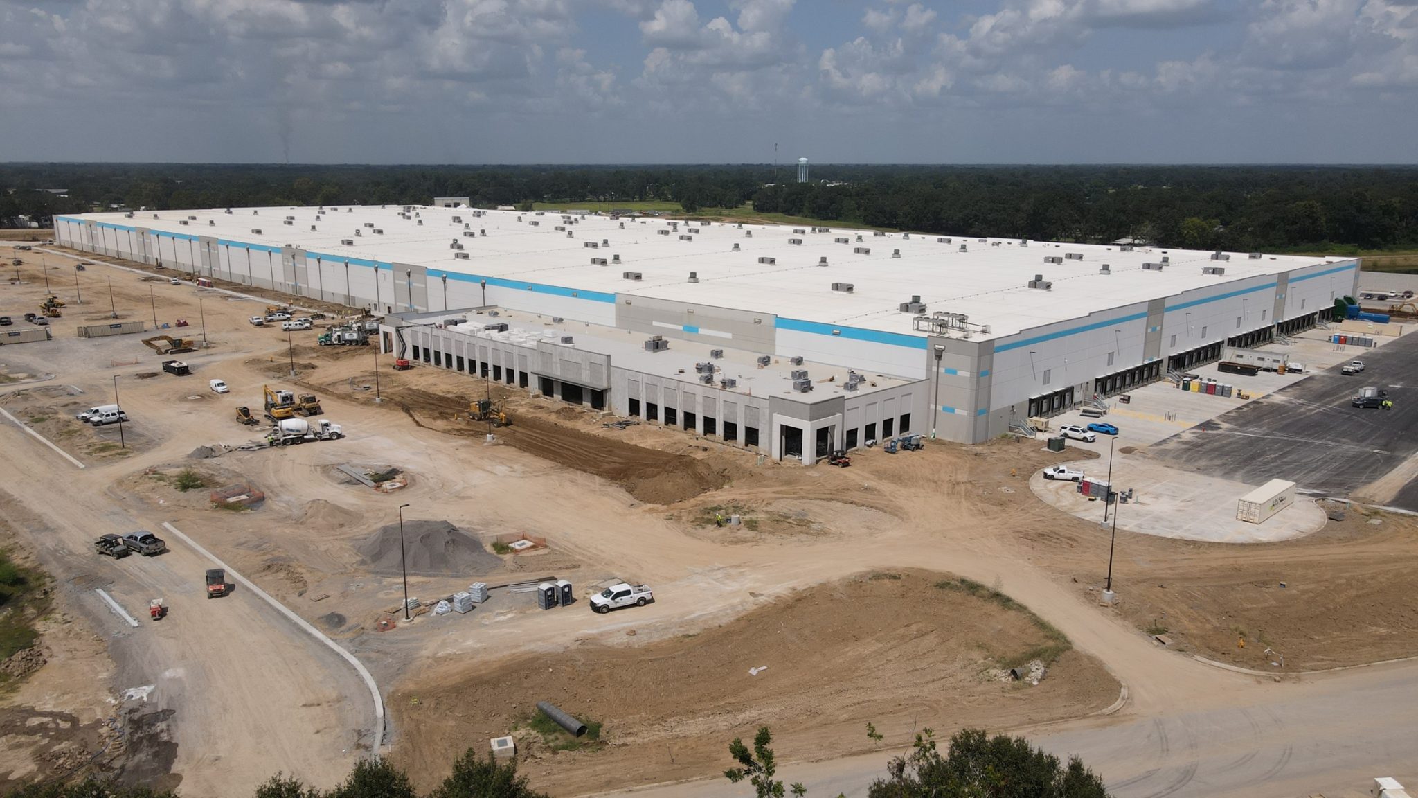 Amazon Fulfillment Center Progress In Carencro Developing Lafayette
