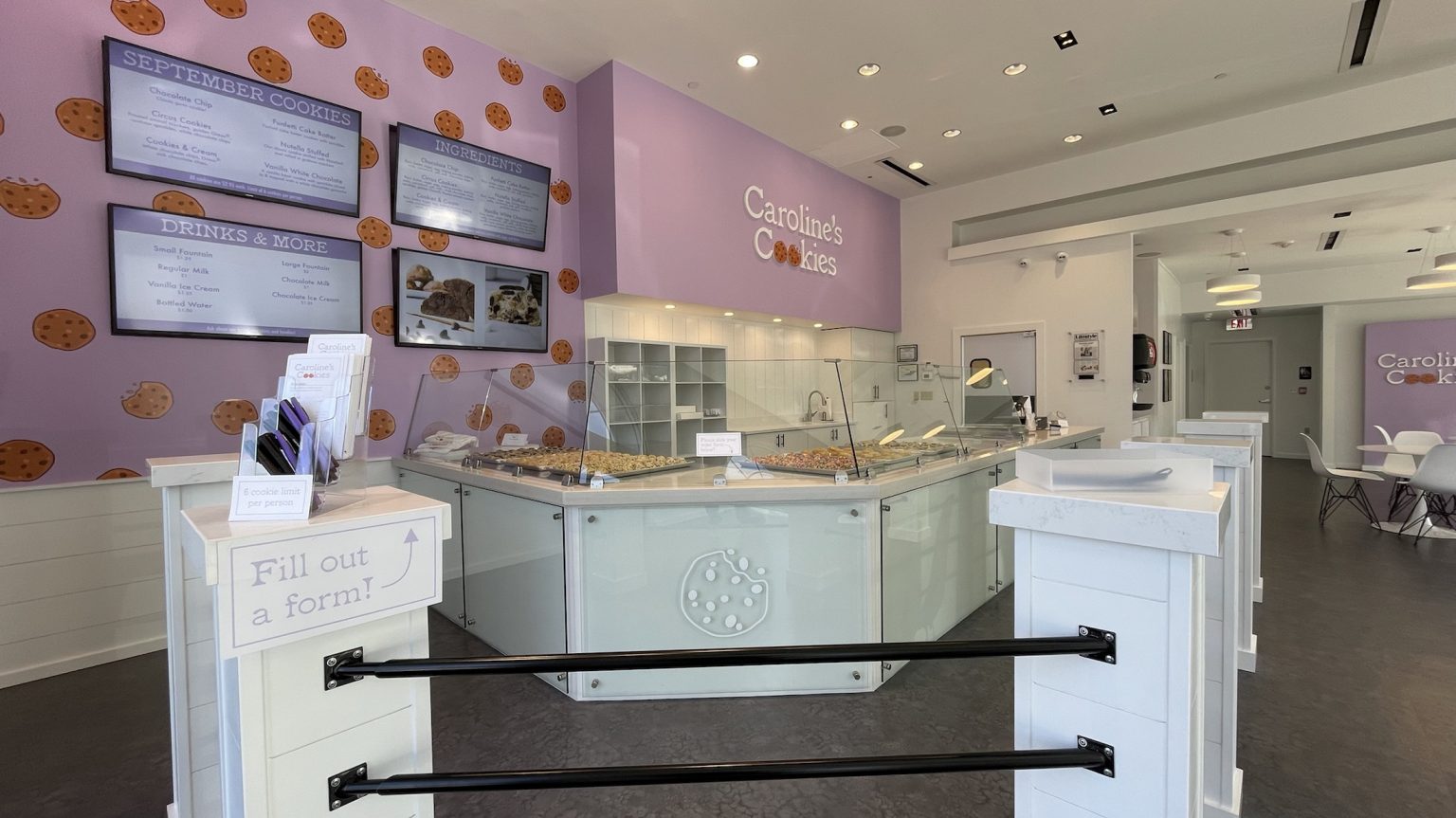 Inside Tour of Caroline’s Cookies in Parc Lafayette Developing Lafayette