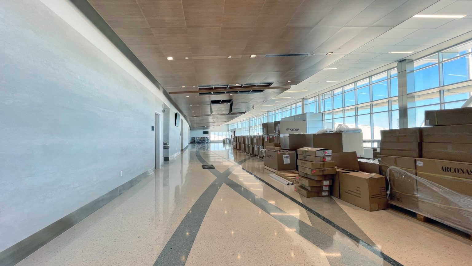 Inside Look At The New LFT Terminal, Opening January 2022 Developing