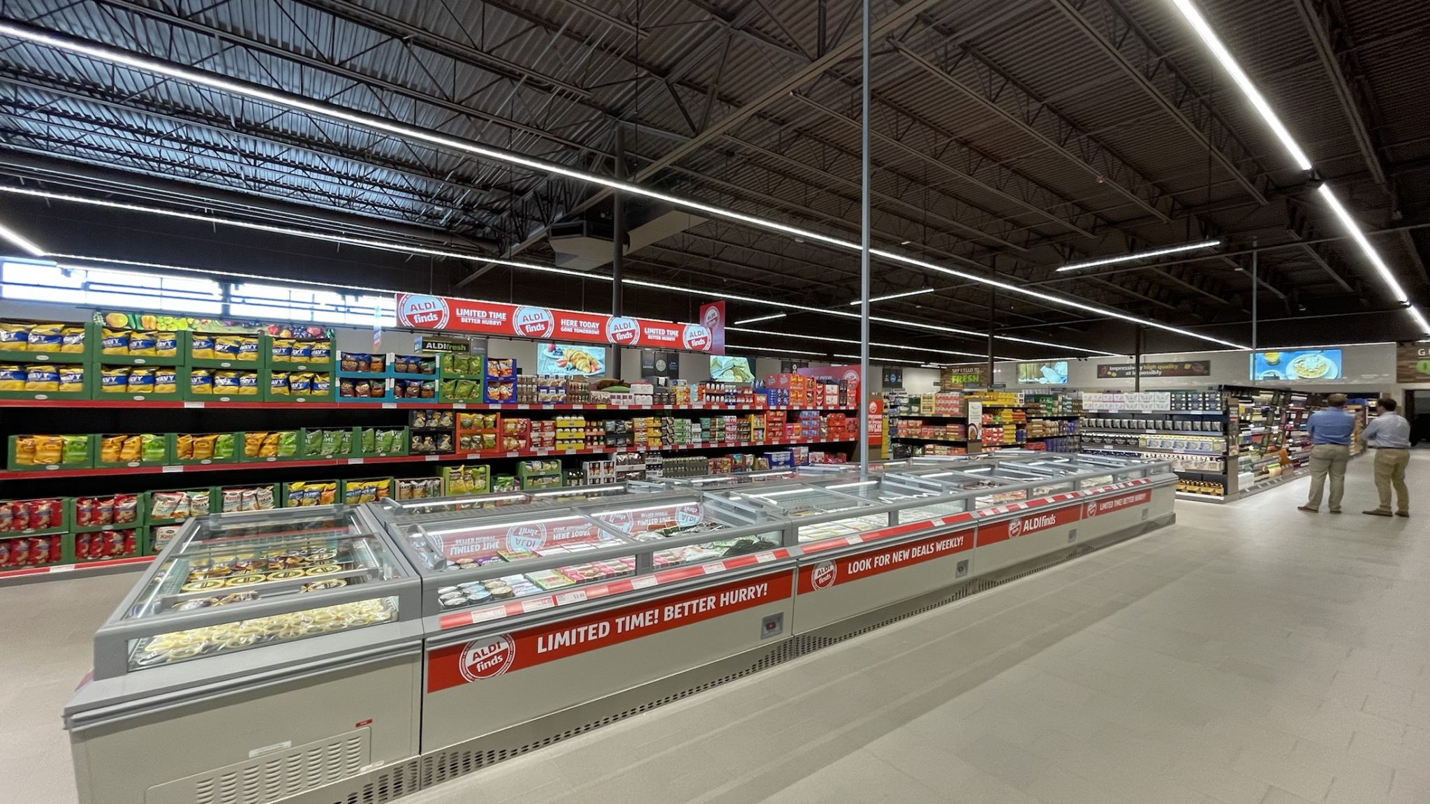 Inside of Aldi of Lafayette, Opening Tomorrow, Thursday, February 10th