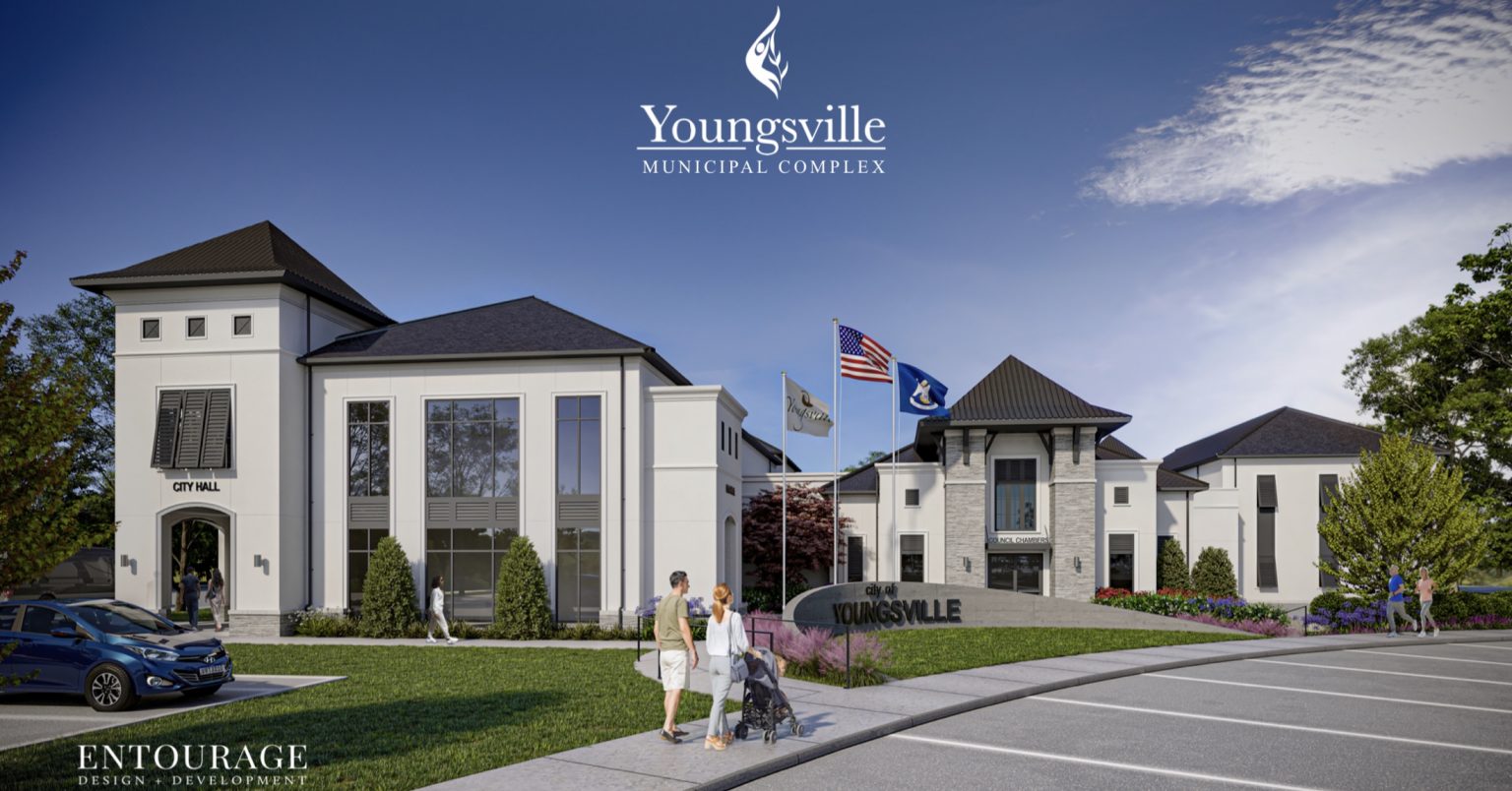 Construction Of Youngsville’s New Municipal Complex Developing Lafayette
