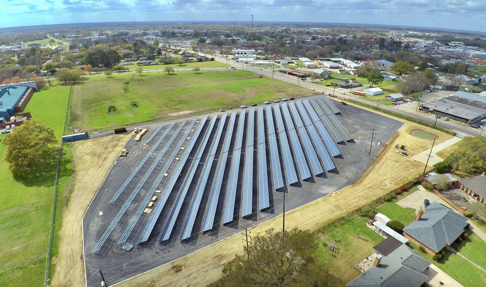 New Louisiana Solar Energy Lab Under Construction At The UL Lafayette 