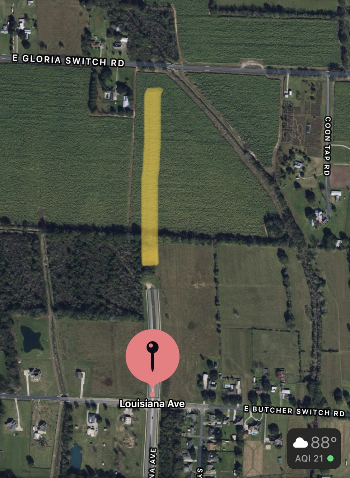 Louisiana Avenue Extension To Gloria Switch Set For Completion, No Set