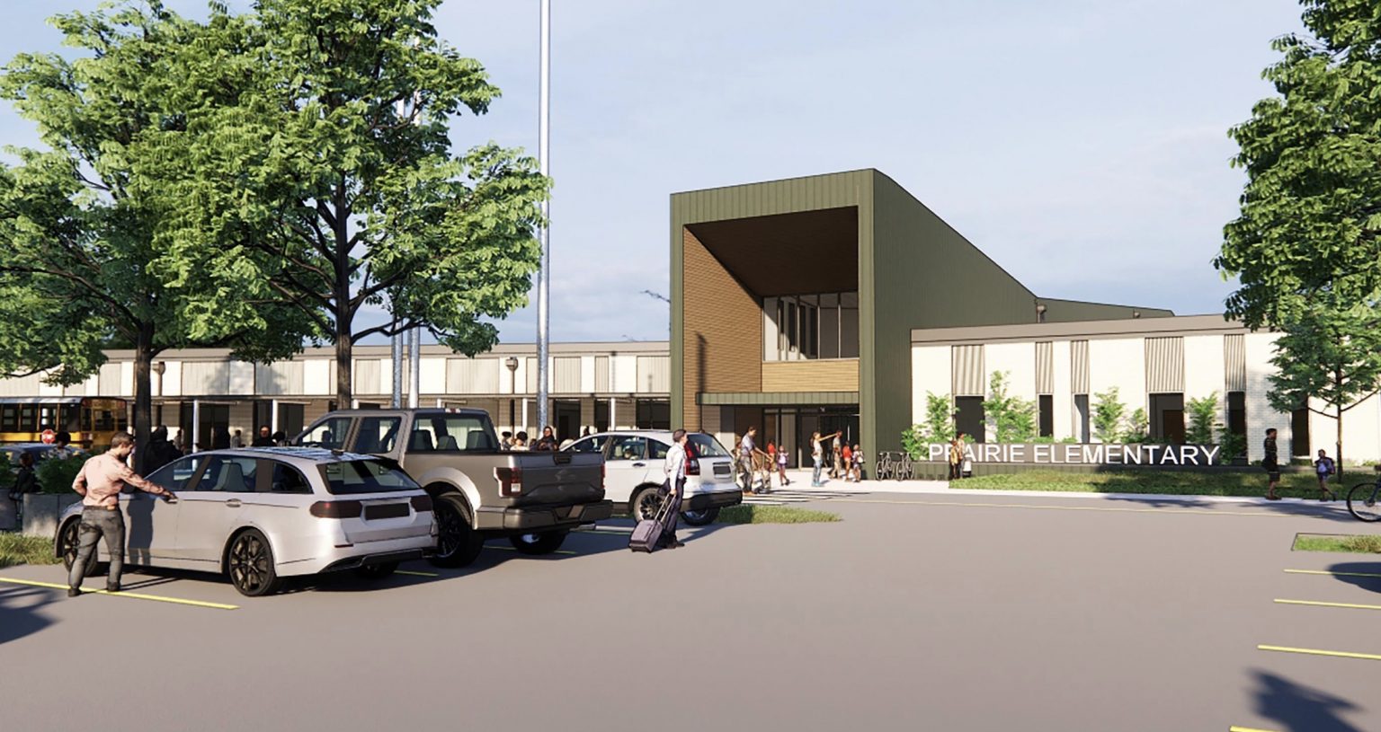 New Prairie Elementary School Taking Shape Off Rue de Belier, Set To Be