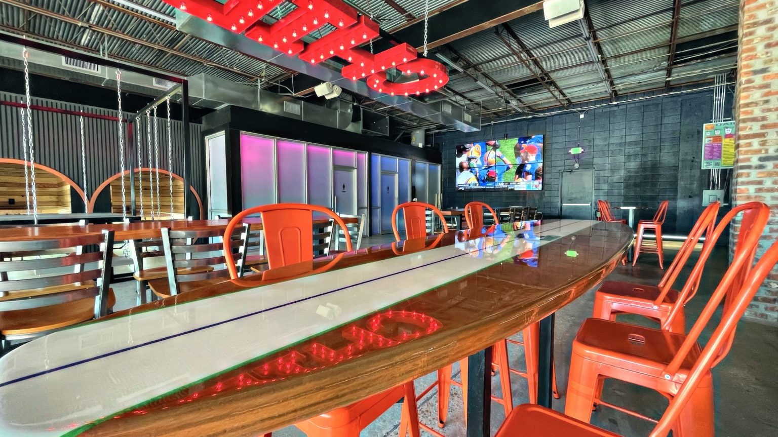 Inside of the New Chip’s Daiquiris On Congress, Now Open Developing