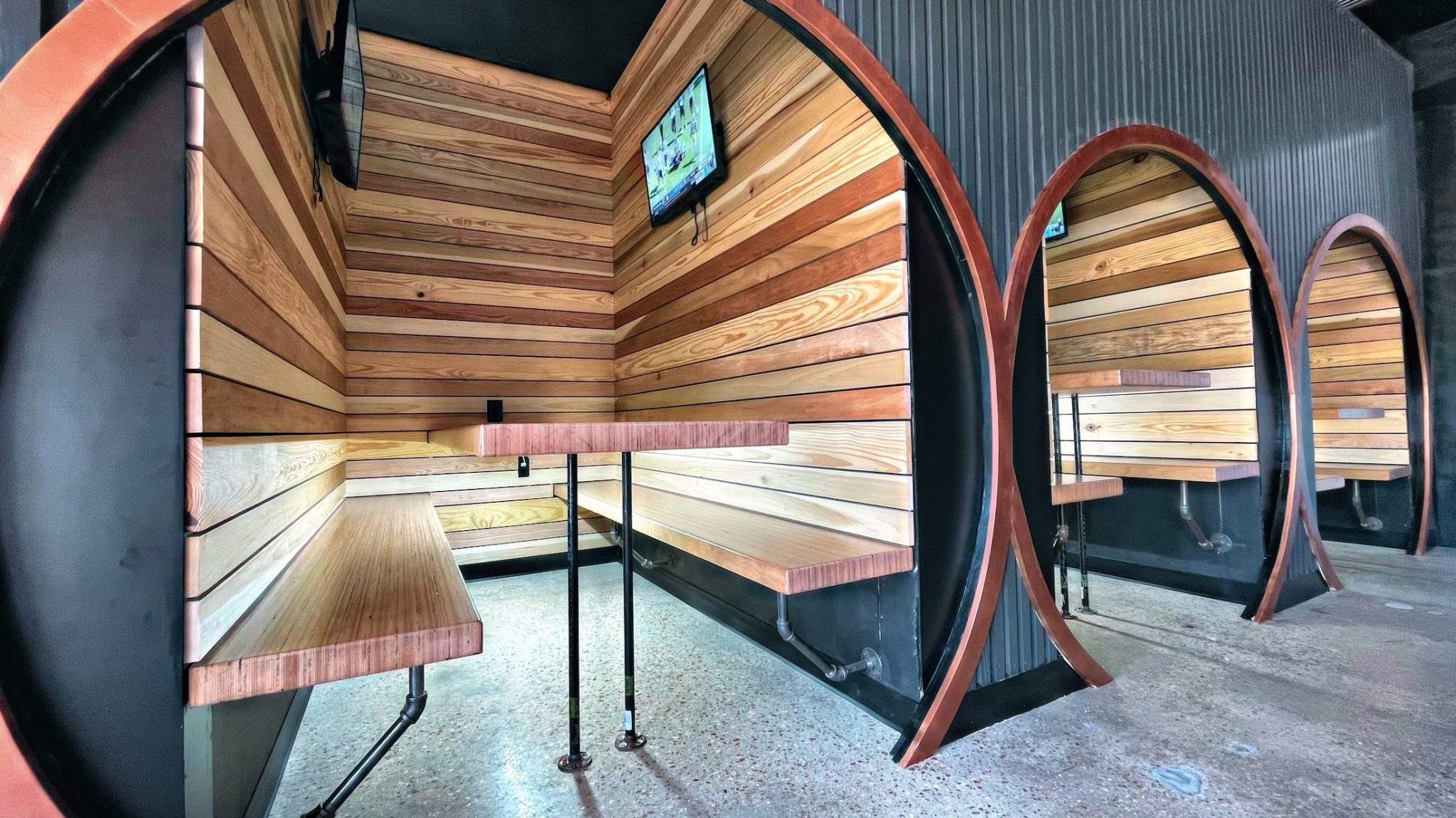 Inside of the New Chip’s Daiquiris On Congress, Now Open Developing