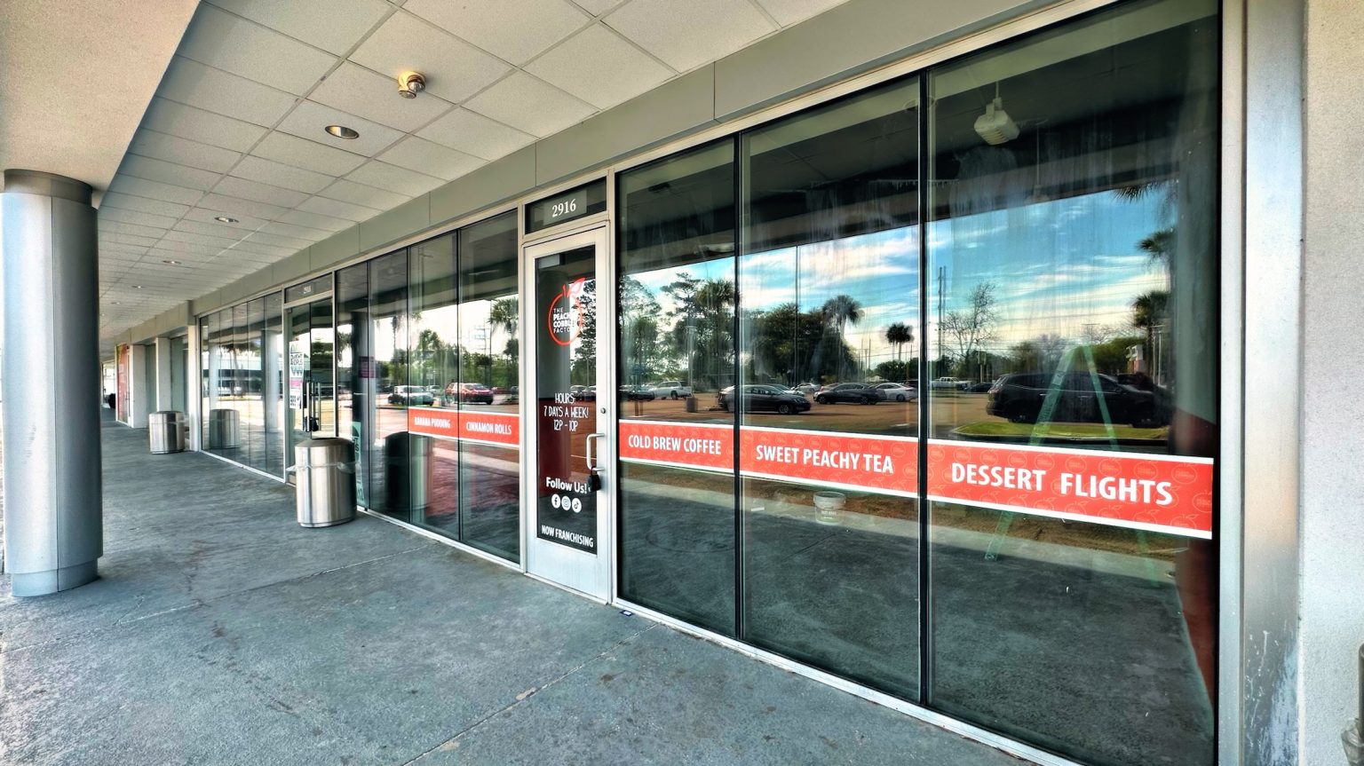 The Peach Cobbler Factory Coming Soon Across From Moncus Park In