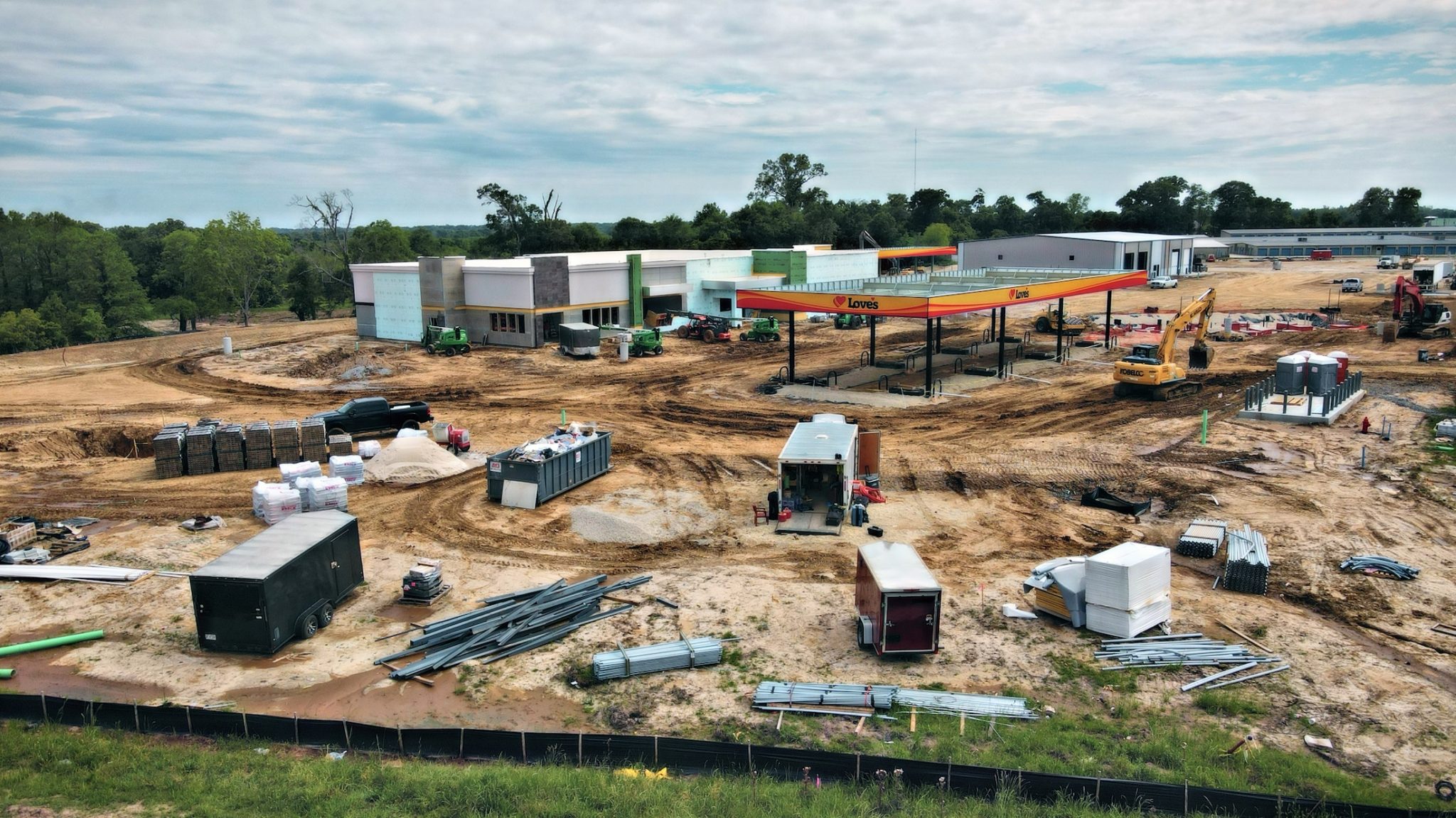 Love’s Travel Stop & Country Store of Opelousas Construction Update