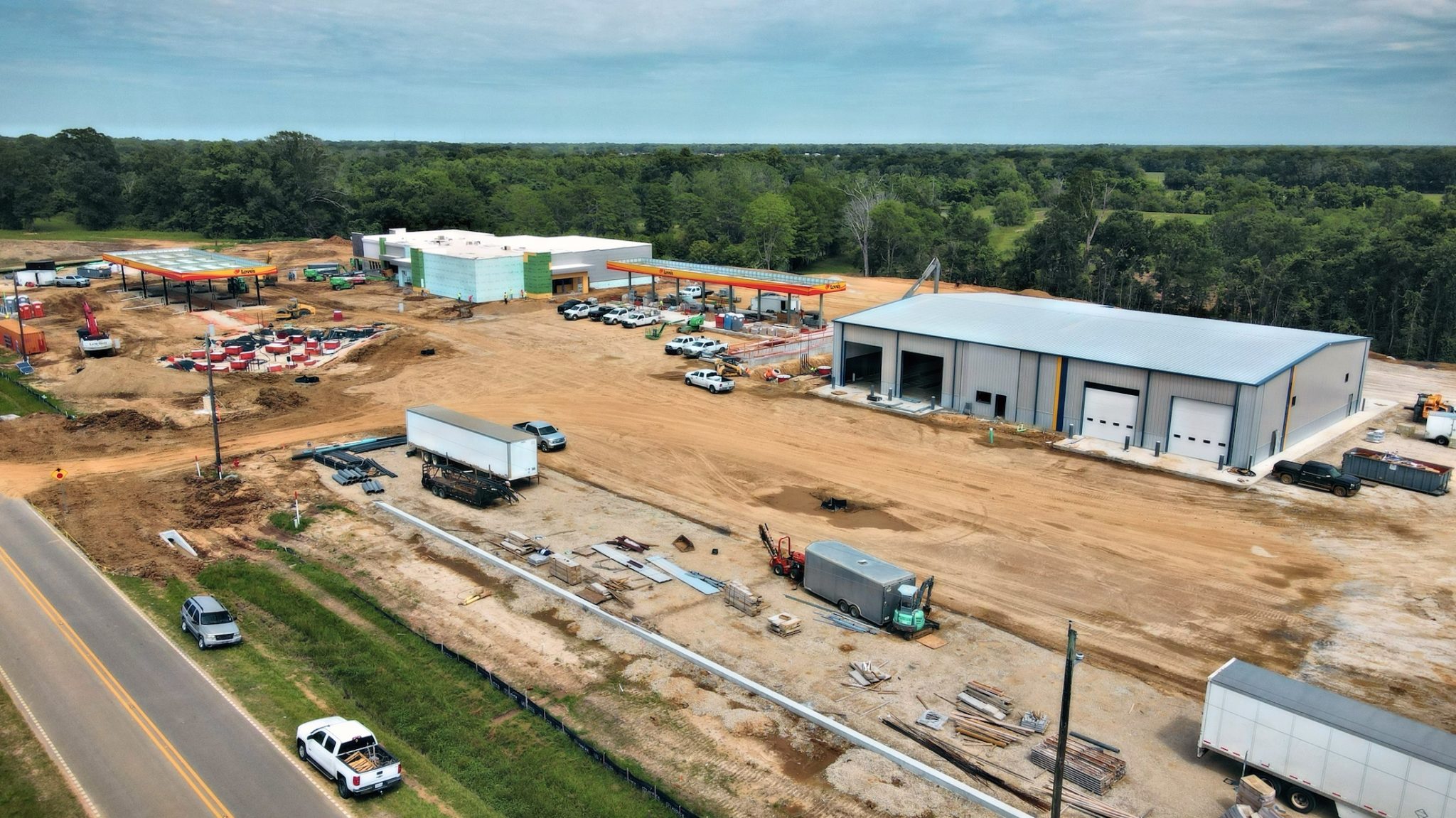 Love’s Travel Stop & Country Store of Opelousas Construction Update