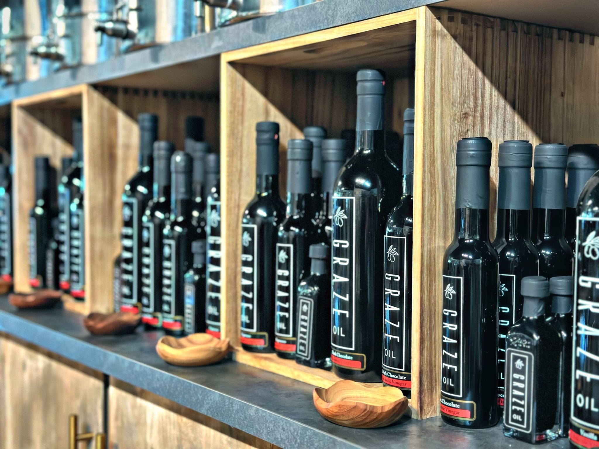 Graze Acadiana Expands Olive Oil Tasting Bar To More Than 60 Premium