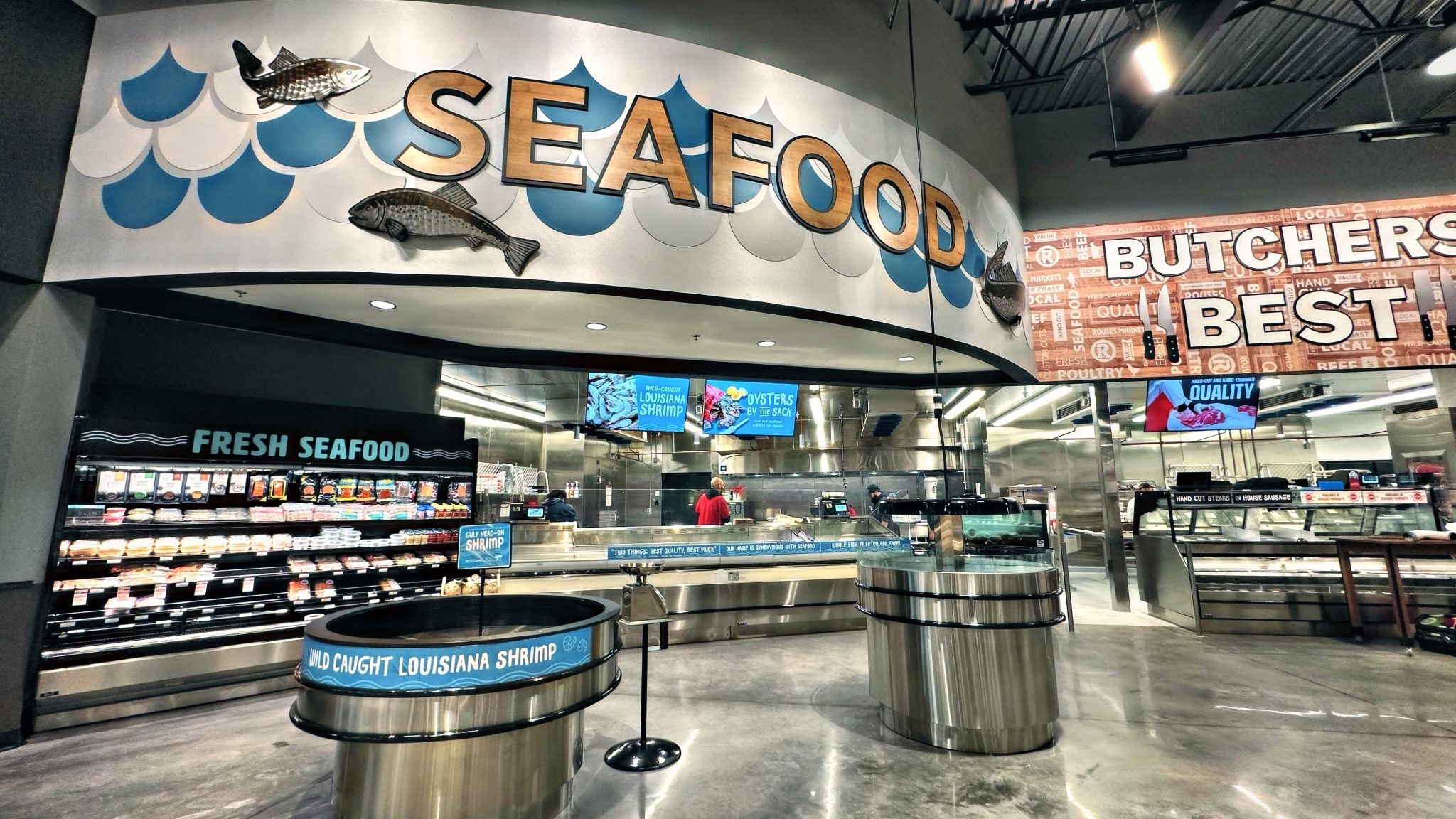 Inside of the New Rouses Market Opening Tomorrow at Camellia Blvd